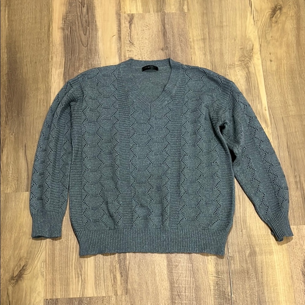 SHEIN size M green sweater